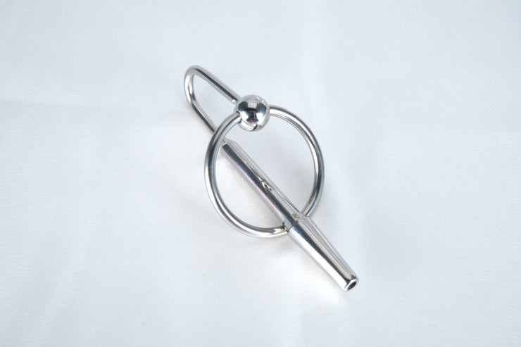 URETHRAL SOUNDS THROUGH HOLE PLUG