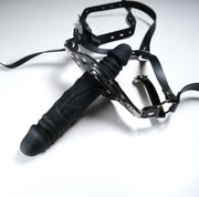 Double Penis Gags With Head Harness