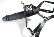 Double Penis Gags With Head Harness