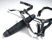 Double Penis Gags With Head Harness