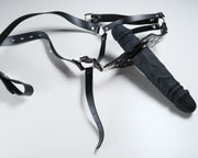 Double Penis Gags With Head Harness