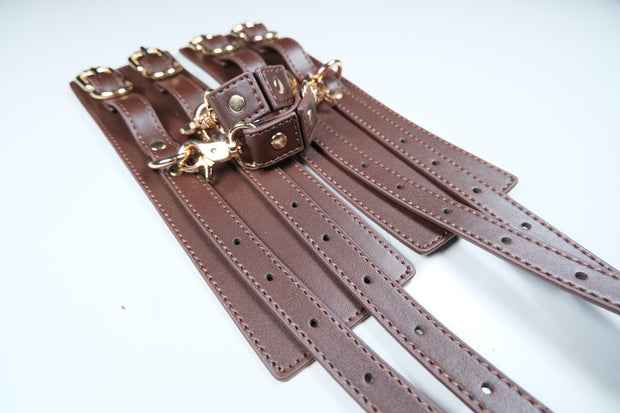 Luxury Hand-Crafted Italian Leather Handcuffs