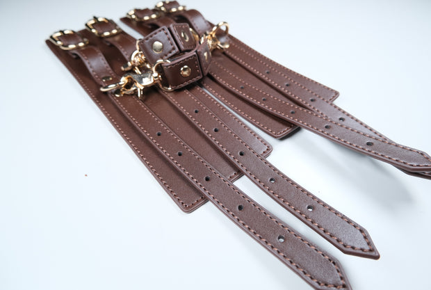 Luxury Hand-Crafted Italian Leather Handcuffs