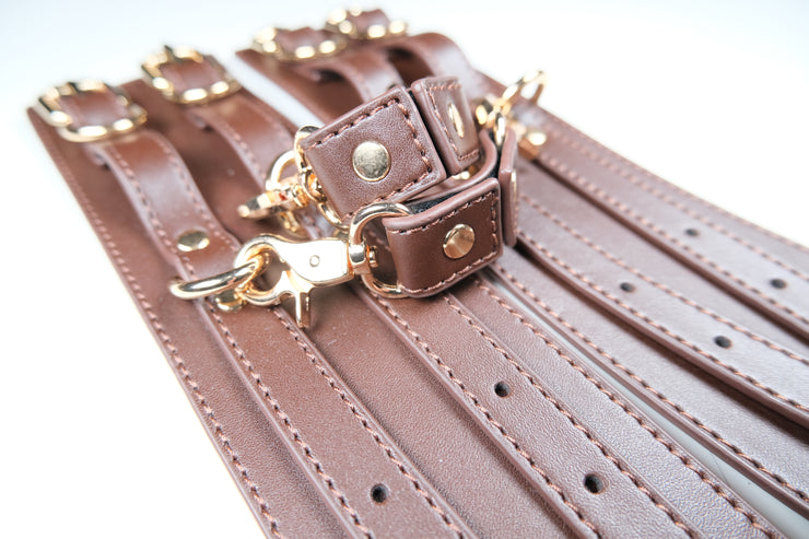 Luxury Hand-Crafted Italian Leather Handcuffs