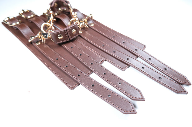 Luxury Hand-Crafted Italian Leather Handcuffs