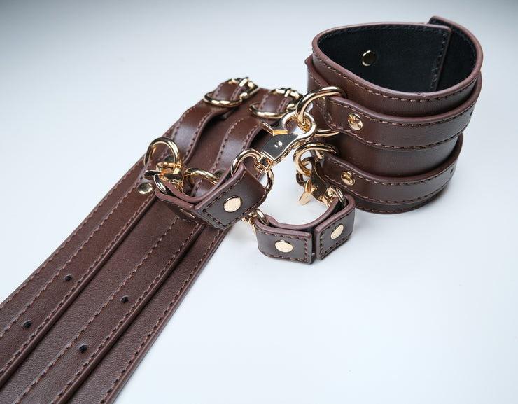 Luxury Hand-Crafted Italian Leather Handcuffs