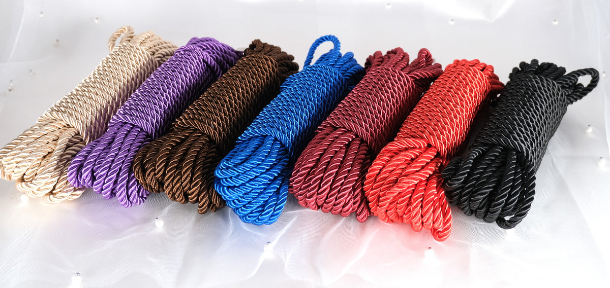 7 Color Smooth BDSM Shibari Rope – LoveOrigin