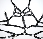 BDSM Leather Bondage Harness Lingerie Harness Belt Thigh Harness Leg Harness