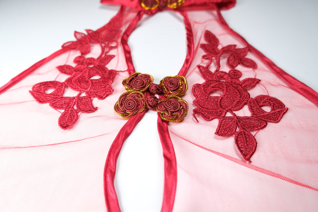 Cheongsam Lingerie with Matching Thong