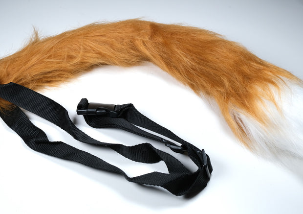 Brown Fox Ears and Tail Kit Cat Cosplay Costume Accessories