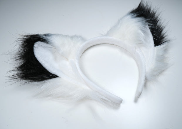 Black Lolita Cosplay Wolf Ear Kit