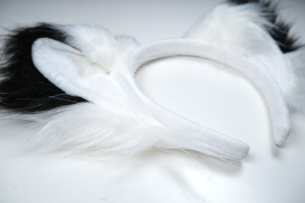 Black Lolita Cosplay Wolf Ear Kit