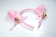 Pink Cat Paw Gloves Cosplay Set