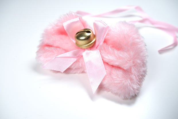 Pink Cat Paw Gloves Cosplay Set