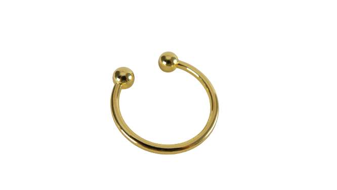 Cock Ring With Two Pressure Balls