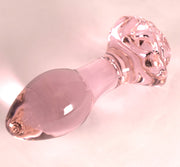 Glass Rose Butt Plugs