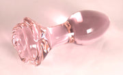 Glass Rose Butt Plugs