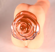 Glass Rose Butt Plugs