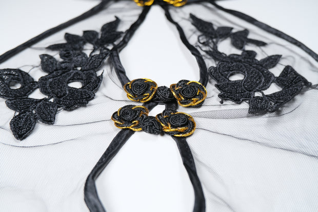 Cheongsam Lingerie with Matching Thong