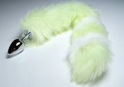 Green Pet Play Sex Toys With Hand Stamped Dog Tag
