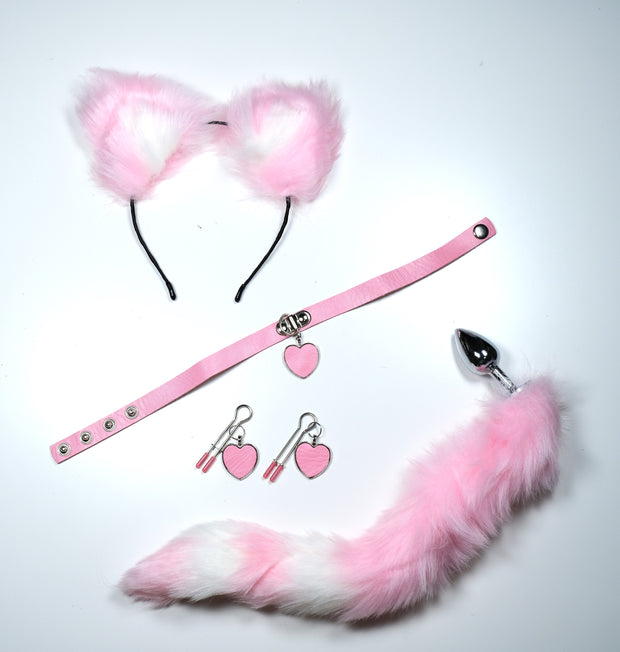 Pink Heart Pet Play Set