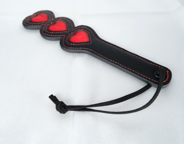 Cute Small Red Hearts Spanking
