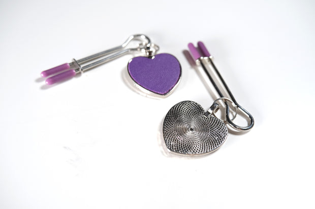Purple Bule Heart Pet Play Set