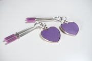 Light Purple Heart Pet Play Set