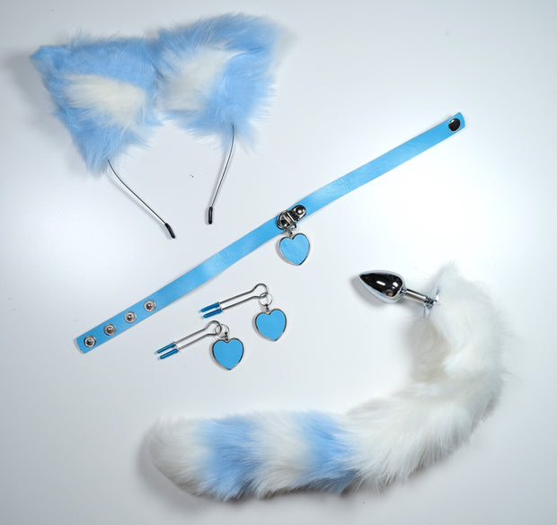 Blue Heart Pet Play Set
