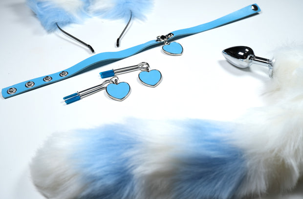 Blue Heart Pet Play Set