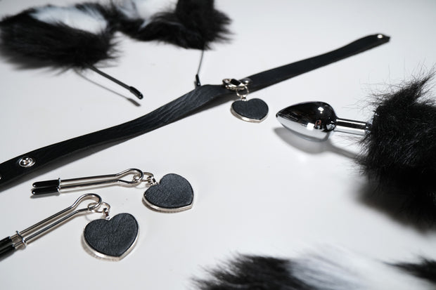 Black Heart Pet Play Set