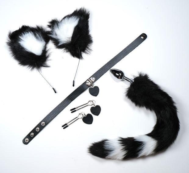 Black Heart Pet Play Set