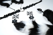 Black Plum Blossom Pet Play Set