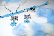 Bule Plum Blossom Pet Play Set