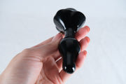 Rose Glass Butt Plug