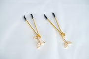 Nipple Clamps With Butterfly Pendant