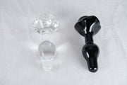 Rose Glass Butt Plug