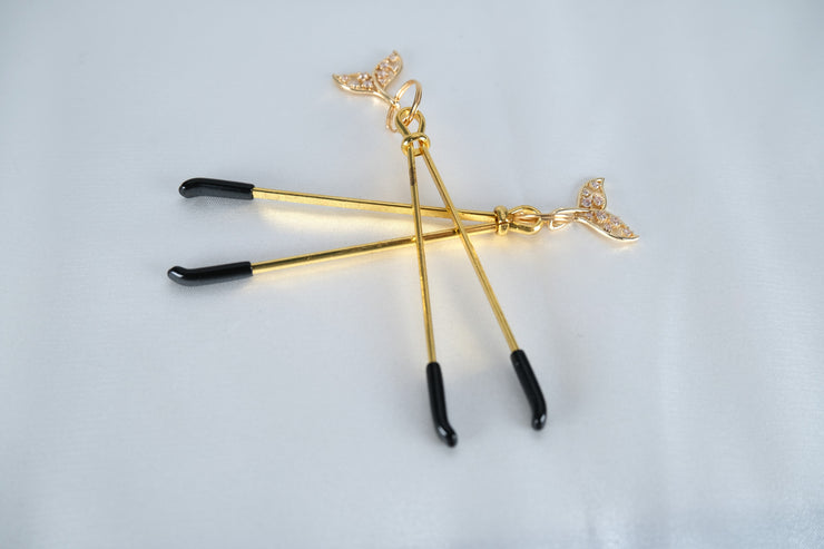 Nipple Clamps With Butterfly Pendant