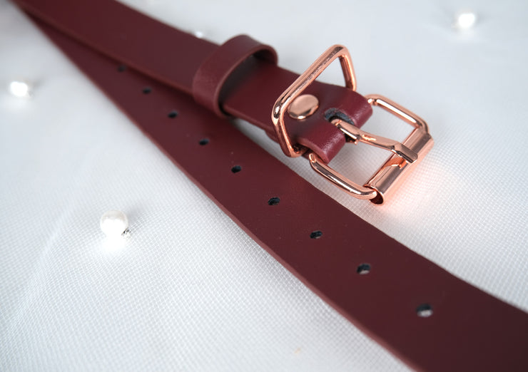Rose Gold Imprisoned Tongue Gag Deep