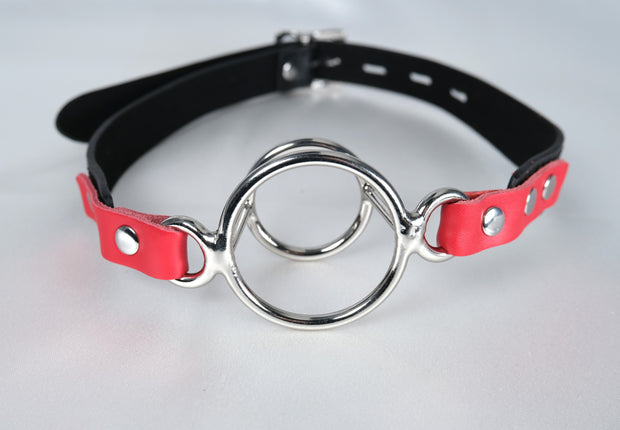 Double Round Ring Open Mouth Gag