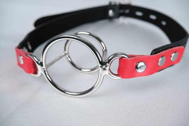 Double Round Ring Open Mouth Gag