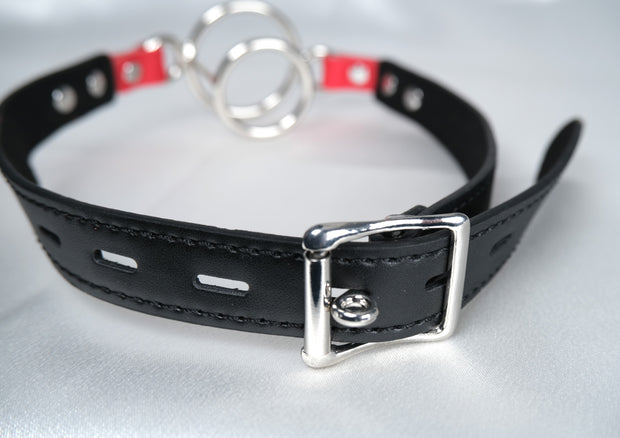 Double Round Ring Open Mouth Gag
