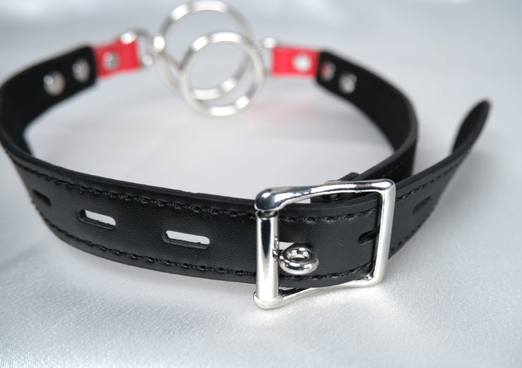 Double Round Ring Open Mouth Gag