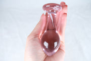 Round Based Crystal Glass Butt Plug