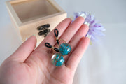 Nipple Nooses With Flower Rhinestone Pendant