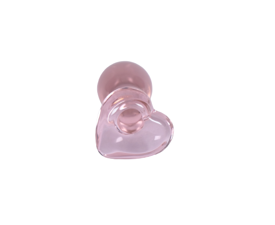 Pink Heart Small Anal Plug