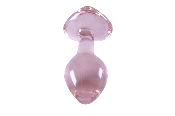 Pink Heart Small Anal Plug