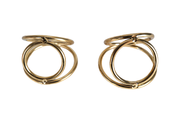 CHROME TRIPLE COCK RING