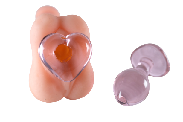 Pink Heart Small Anal Plug