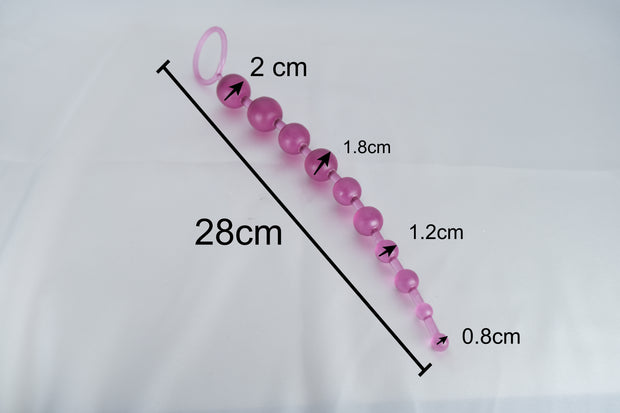 Hard Jelly Anal Beads